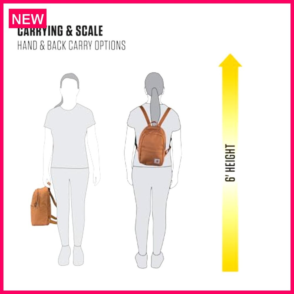 Durable Water-Resistant Mini Backpack Adjustable … - image 7